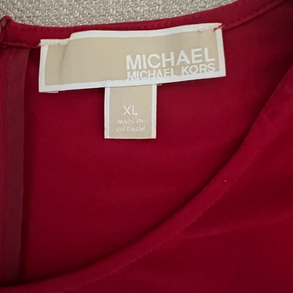 Michael Kors Red Mini Dress - Picture 3 of 9